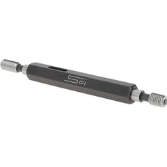 SPI - 1/4-28, Class 2B, Double End Plug Thread Go/No Go Gage - Steel, Size 1 Handle Included - Makers Industrial Supply