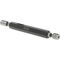 SPI - 5/16-24, Class 2B, Double End Plug Thread Go/No Go Gage - Steel, Size 1 Handle Included - Makers Industrial Supply