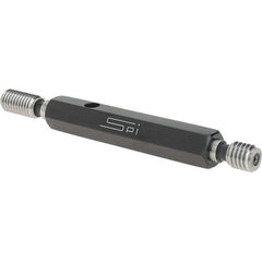 SPI - 3/8-16, Class 2B, Double End Plug Thread Go/No Go Gage - Steel, Size 2 Handle Included - Makers Industrial Supply