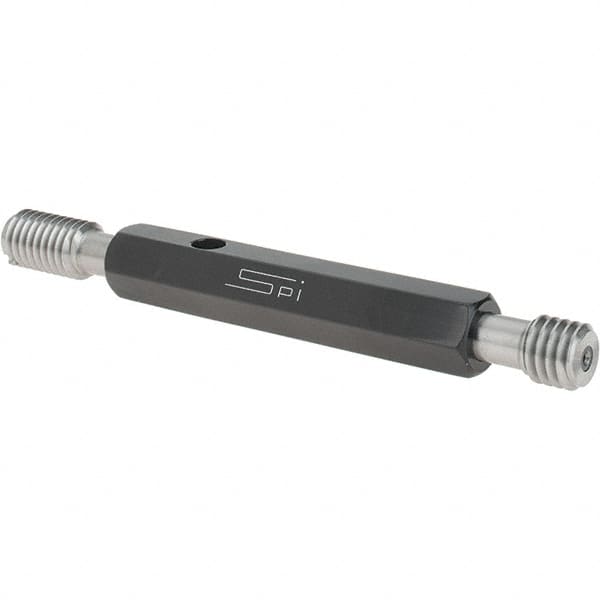 SPI - 7/16-14, Class 3B, Double End Plug Thread Go/No Go Gage - Steel, Size 2 Handle Included - Makers Industrial Supply