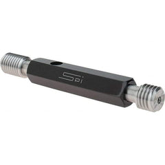 SPI - 5/8-11, Class 2B, Double End Plug Thread Go/No Go Gage - Steel, Size 3 Handle Included - Makers Industrial Supply