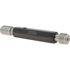 SPI - 5/8-18, Class 2B, Double End Plug Thread Go/No Go Gage - Steel, Size 3 Handle Included - Makers Industrial Supply