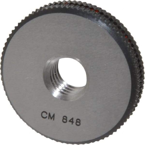 SPI - M10x1.5 No Go Single Ring Thread Gage - Class 6G, Oil Hardened Nonshrinking Steel (OHNS), NPL Traceability Certification Included - Makers Industrial Supply