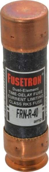 Cooper Bussmann - 125 VDC, 250 VAC, 40 Amp, Time Delay General Purpose Fuse - Fuse Holder Mount, 76.2mm OAL, 20 at DC, 200 (RMS) kA Rating, 13/16" Diam - Makers Industrial Supply