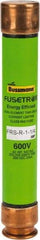 Cooper Bussmann - 300 VDC, 600 VAC, 1.25 Amp, Time Delay General Purpose Fuse - Fuse Holder Mount, 127mm OAL, 20 at DC, 200 (RMS) kA Rating, 13/16" Diam - Makers Industrial Supply