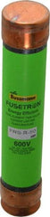 Cooper Bussmann - 250 VDC, 600 VAC, 50 Amp, Time Delay General Purpose Fuse - Fuse Holder Mount, 5-1/2" OAL, 20 at DC, 200 (RMS) kA Rating, 1-1/16" Diam - Makers Industrial Supply