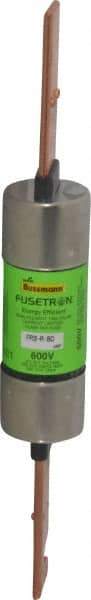 Cooper Bussmann - 300 VDC, 600 VAC, 80 Amp, Time Delay General Purpose Fuse - Bolt-on Mount, 7-7/8" OAL, 20 at DC, 200 (RMS) kA Rating, 1-5/16" Diam - Makers Industrial Supply