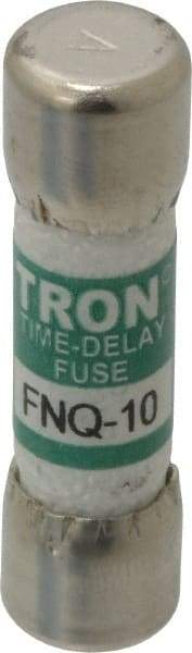 Cooper Bussmann - 500 VAC, 10 Amp, Time Delay General Purpose Fuse - Fuse Holder Mount, 1-1/2" OAL, 10 at AC kA Rating, 13/32" Diam - Makers Industrial Supply