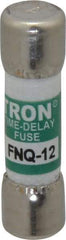 Cooper Bussmann - 500 VAC, 12 Amp, Time Delay General Purpose Fuse - Fuse Holder Mount, 1-1/2" OAL, 10 at AC kA Rating, 13/32" Diam - Makers Industrial Supply