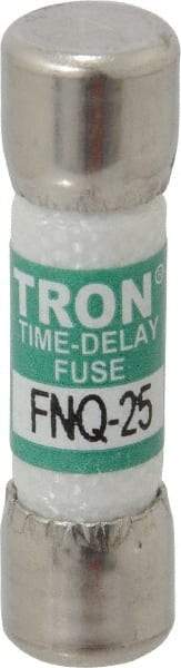 Cooper Bussmann - 500 VAC, 25 Amp, Time Delay General Purpose Fuse - Fuse Holder Mount, 1-1/2" OAL, 10 at AC kA Rating, 13/32" Diam - Makers Industrial Supply