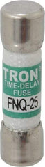 Cooper Bussmann - 500 VAC, 25 Amp, Time Delay General Purpose Fuse - Fuse Holder Mount, 1-1/2" OAL, 10 at AC kA Rating, 13/32" Diam - Makers Industrial Supply