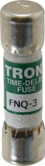 Cooper Bussmann - 500 VAC, 3 Amp, Time Delay General Purpose Fuse - Fuse Holder Mount, 1-1/2" OAL, 10 at AC kA Rating, 13/32" Diam - Makers Industrial Supply