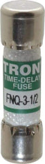 Cooper Bussmann - 500 VAC, 3.5 Amp, Time Delay General Purpose Fuse - Fuse Holder Mount, 1-1/2" OAL, 10 at AC kA Rating, 13/32" Diam - Makers Industrial Supply