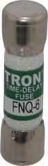 Cooper Bussmann - 500 VAC, 6 Amp, Time Delay General Purpose Fuse - Fuse Holder Mount, 1-1/2" OAL, 10 at AC kA Rating, 13/32" Diam - Makers Industrial Supply