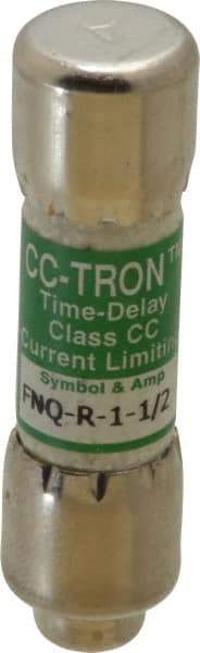 Cooper Bussmann - 300 VDC, 600 VAC, 1.5 Amp, Time Delay General Purpose Fuse - Fuse Holder Mount, 1-1/2" OAL, 200 at AC (RMS) kA Rating, 13/32" Diam - Makers Industrial Supply