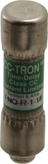 Cooper Bussmann - 300 VDC, 600 VAC, 1.13 Amp, Time Delay General Purpose Fuse - Fuse Holder Mount, 1-1/2" OAL, 200 at AC (RMS) kA Rating, 13/32" Diam - Makers Industrial Supply