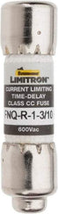 Cooper Bussmann - 300 VDC, 600 VAC, 1.3 Amp, Time Delay General Purpose Fuse - Fuse Holder Mount, 1-1/2" OAL, 200 at AC (RMS) kA Rating, 13/32" Diam - Makers Industrial Supply