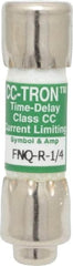 Cooper Bussmann - 300 VDC, 600 VAC, 0.25 Amp, Time Delay General Purpose Fuse - Fuse Holder Mount, 1-1/2" OAL, 200 at AC (RMS) kA Rating, 13/32" Diam - Makers Industrial Supply