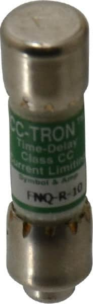 Cooper Bussmann - 300 VDC, 600 VAC, 10 Amp, Time Delay General Purpose Fuse - Fuse Holder Mount, 1-1/2" OAL, 200 at AC (RMS) kA Rating, 13/32" Diam - Makers Industrial Supply