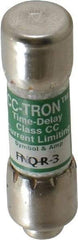 Cooper Bussmann - 300 VDC, 600 VAC, 3 Amp, Time Delay General Purpose Fuse - Fuse Holder Mount, 1-1/2" OAL, 200 at AC (RMS) kA Rating, 13/32" Diam - Makers Industrial Supply