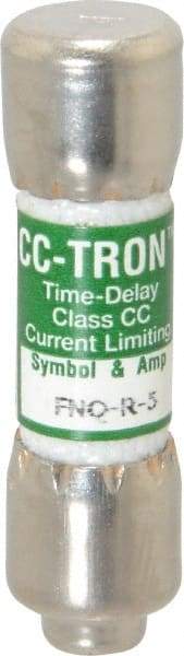 Cooper Bussmann - 300 VDC, 600 VAC, 5 Amp, Time Delay General Purpose Fuse - Fuse Holder Mount, 1-1/2" OAL, 200 at AC (RMS) kA Rating, 13/32" Diam - Makers Industrial Supply