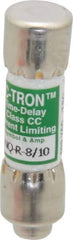 Cooper Bussmann - 300 VDC, 600 VAC, 0.8 Amp, Time Delay General Purpose Fuse - Fuse Holder Mount, 1-1/2" OAL, 200 at AC (RMS) kA Rating, 13/32" Diam - Makers Industrial Supply