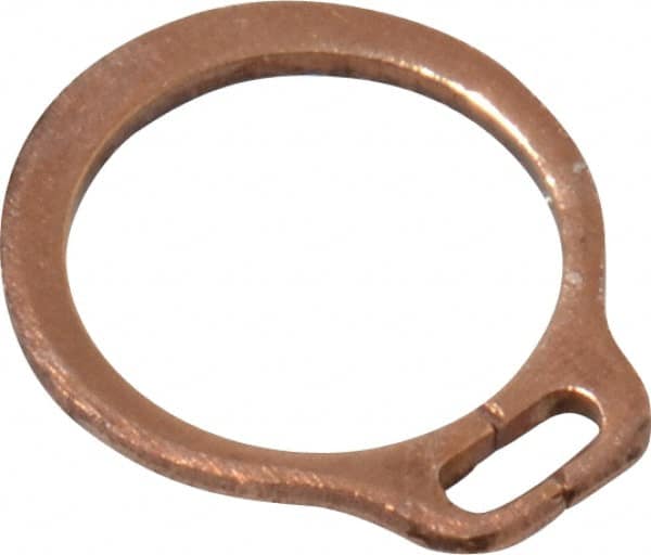 Value Collection - 0.175" Groove Diam, 3/16" Shaft Diam, Phosphate Spring Steel, Snap External Retaining Rings - 0.018" Groove Width, 0.015" Ring Thickness - Makers Industrial Supply