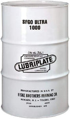 Lubriplate - 55 Gal Drum, Synthetic Gear Oil - 15°F to 400°F, 4900 SUS Viscosity at 100°F, 372 SUS Viscosity at 210°F, ISO 1000 - Makers Industrial Supply