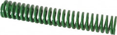 Dayton Lamina - 3/4" Hole Diam, 3/8" Rod Diam, 4-1/2" Free Length, Green Die Spring - 6 Lb Max Deflection, 1.8" Max Deflection, Light Duty, Chromium Vanadium Steel - Makers Industrial Supply