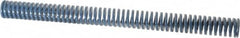 Dayton Lamina - 1" Hole Diam, 1/2" Rod Diam, 12" Free Length, Blue Die Spring - 6 Lb Max Deflection, 4.5" Max Deflection, Medium Duty, Chromium Vanadium Steel - Makers Industrial Supply