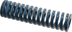 Dayton Lamina - 1-1/2" Hole Diam, 3/4" Rod Diam, 5-1/2" Free Length, Blue Die Spring - 30.6 Lb Max Deflection, 2.05" Max Deflection, Medium Duty, Chromium Vanadium Steel - Makers Industrial Supply