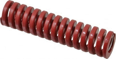 Dayton Lamina - 1-1/4" Hole Diam, 5/8" Rod Diam, 5" Free Length, Red Die Spring - 54.7 Lb Max Deflection, 1.5" Max Deflection, Heavy Duty, Chromium Vanadium Steel - Makers Industrial Supply