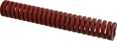 Dayton Lamina - 1-1/4" Hole Diam, 5/8" Rod Diam, 8" Free Length, Red Die Spring - 33 Lb Max Deflection, 2.4" Max Deflection, Heavy Duty, Chromium Vanadium Steel - Makers Industrial Supply