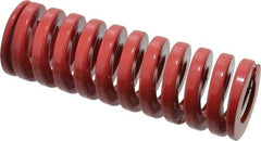 Dayton Lamina - 1-1/2" Hole Diam, 3/4" Rod Diam, 4-1/2" Free Length, Red Die Spring - 80.4 Lb Max Deflection, 1.35" Max Deflection, Heavy Duty, Chromium Vanadium Steel - Makers Industrial Supply