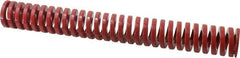 Dayton Lamina - 1-1/2" Hole Diam, 3/4" Rod Diam, 12" Free Length, Red Die Spring - 28.7 Lb Max Deflection, 3.6" Max Deflection, Heavy Duty, Chromium Vanadium Steel - Makers Industrial Supply