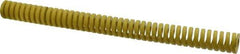 Dayton Lamina - 1" Hole Diam, 1/2" Rod Diam, 12" Free Length, Yellow Die Spring - 16.9 Lb Max Deflection, 3" Max Deflection, Extra Heavy Duty, Chromium Vanadium Steel - Makers Industrial Supply