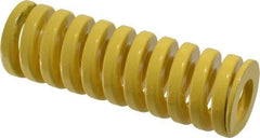 Dayton Lamina - 2" Hole Diam, 1" Rod Diam, 6" Free Length, Yellow Die Spring - 145 Lb Max Deflection, 1.5" Max Deflection, Extra Heavy Duty, Chromium Vanadium Steel - Makers Industrial Supply