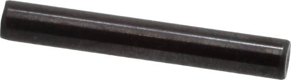 Holo-Krome - 1/8" Diam x 7/8" Pin Length Grade 8 Alloy Steel Standard Dowel Pin - Black Luster Finish, C 47-58 & C 60 (Surface) Hardness, 1 Beveled & 1 Rounded End - Makers Industrial Supply