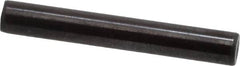 Holo-Krome - 1/8" Diam x 7/8" Pin Length Grade 8 Alloy Steel Standard Dowel Pin - Black Luster Finish, C 47-58 & C 60 (Surface) Hardness, 1 Beveled & 1 Rounded End - Makers Industrial Supply