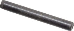 Holo-Krome - 1/8" Diam x 1" Pin Length Grade 8 Alloy Steel Standard Dowel Pin - Black Luster Finish, C 47-58 & C 60 (Surface) Hardness, 1 Beveled & 1 Rounded End - Makers Industrial Supply