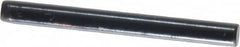 Holo-Krome - 1/8" Diam x 1-1/4" Pin Length Grade 8 Alloy Steel Standard Dowel Pin - Black Luster Finish, C 47-58 & C 60 (Surface) Hardness, 1 Beveled & 1 Rounded End - Makers Industrial Supply