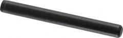 Holo-Krome - 3/16" Diam x 1-3/4" Pin Length Grade 8 Alloy Steel Standard Dowel Pin - Black Luster Finish, C 47-58 & C 60 (Surface) Hardness, 1 Beveled & 1 Rounded End - Makers Industrial Supply