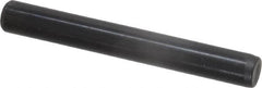 Holo-Krome - 1/4" Diam x 2" Pin Length Grade 8 Alloy Steel Standard Dowel Pin - Black Luster Finish, C 47-58 & C 60 (Surface) Hardness, 1 Beveled & 1 Rounded End - Makers Industrial Supply