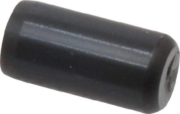 Holo-Krome - 5/16" Diam x 5/8" Pin Length Grade 8 Alloy Steel Standard Dowel Pin - Black Luster Finish, C 47-58 & C 60 (Surface) Hardness, 1 Beveled & 1 Rounded End - Makers Industrial Supply