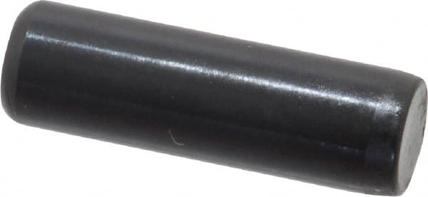 Holo-Krome - 5/16" Diam x 1" Pin Length Grade 8 Alloy Steel Standard Dowel Pin - Black Luster Finish, C 47-58 & C 60 (Surface) Hardness, 1 Beveled & 1 Rounded End - Makers Industrial Supply