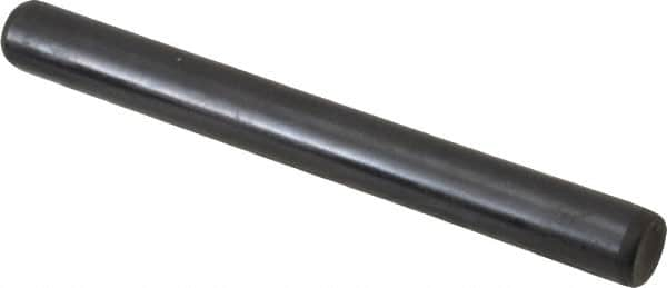 Holo-Krome - 5/16" Diam x 3" Pin Length Grade 8 Alloy Steel Standard Dowel Pin - Black Luster Finish, C 47-58 & C 60 (Surface) Hardness, 1 Beveled & 1 Rounded End - Makers Industrial Supply