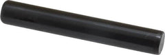 Holo-Krome - 3/8" Diam x 2-1/2" Pin Length Grade 8 Alloy Steel Standard Dowel Pin - Black Luster Finish, C 47-58 & C 60 (Surface) Hardness, 1 Beveled & 1 Rounded End - Makers Industrial Supply