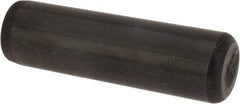 Holo-Krome - 7/16" Diam x 1-1/2" Pin Length Grade 8 Alloy Steel Standard Dowel Pin - Black Luster Finish, C 47-58 & C 60 (Surface) Hardness, 1 Beveled & 1 Rounded End - Makers Industrial Supply