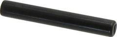 Holo-Krome - 7/16" Diam x 3" Pin Length Grade 8 Alloy Steel Standard Dowel Pin - Black Luster Finish, C 47-58 & C 60 (Surface) Hardness, 1 Beveled & 1 Rounded End - Makers Industrial Supply