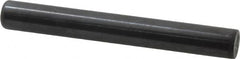 Holo-Krome - 1/2" Diam x 4" Pin Length Grade 8 Alloy Steel Standard Dowel Pin - Black Luster Finish, C 47-58 & C 60 (Surface) Hardness, 1 Beveled & 1 Rounded End - Makers Industrial Supply